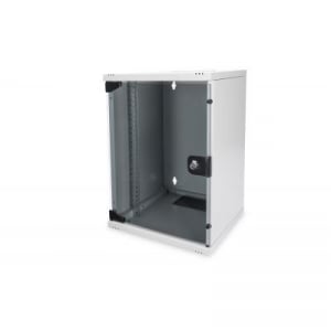 Digitus 9U 10" mini rack szekrény 464x312x300 RAL7035 (TOD-09MINI)