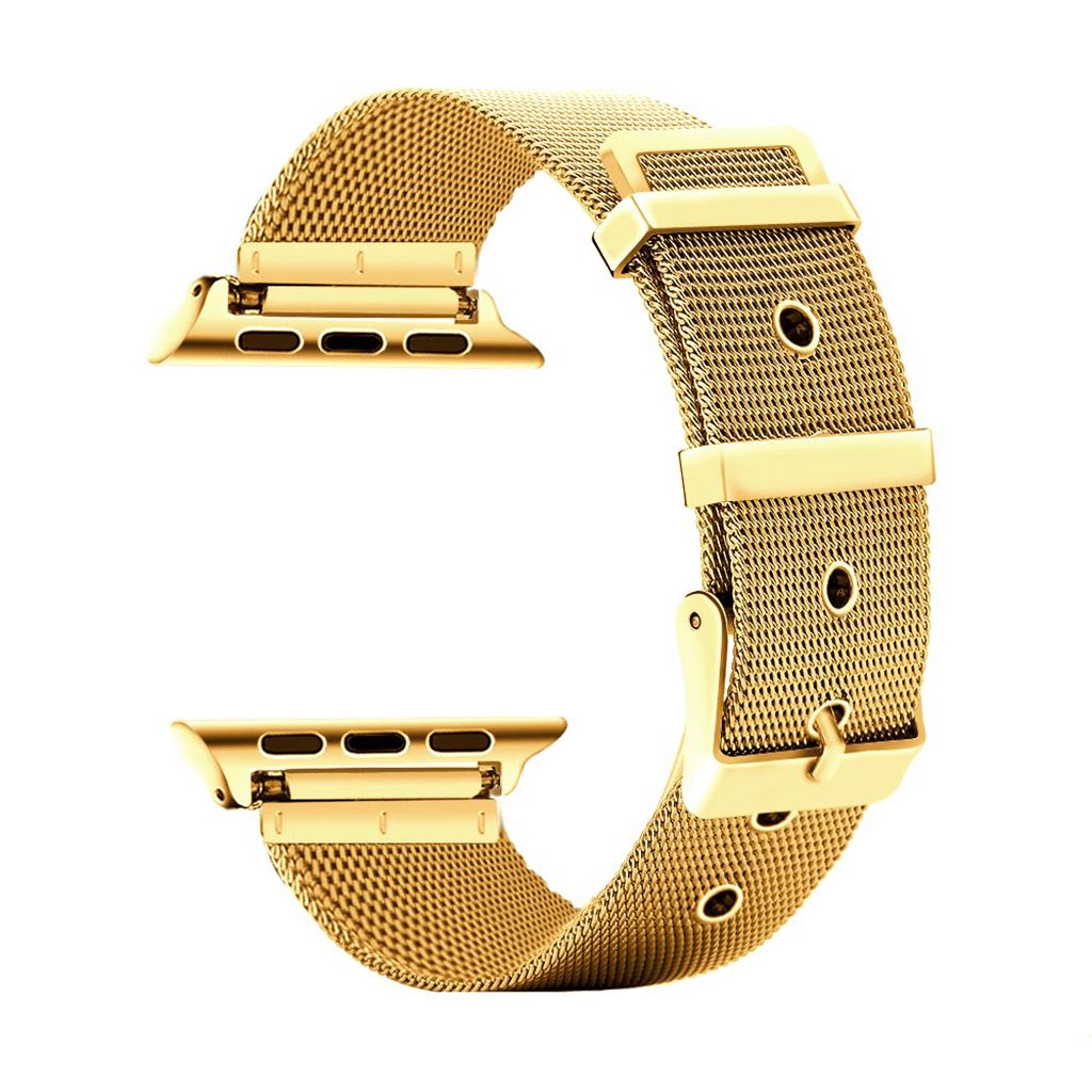 Xpro Apple Watch 38/40mm vékony acél szíj arany  (116229)