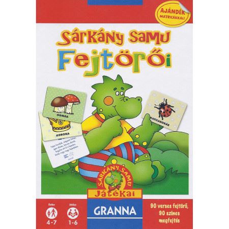 Granna Sárkány Samu fejtörői társasjáték (új kiadás) (KÉK33703)