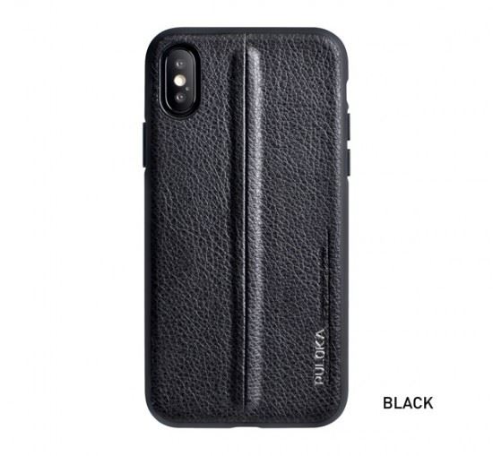 Puloka Style Apple iPhone XS Max hátlaptok fekete (45667)