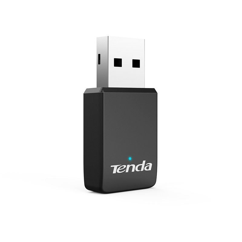 Tenda vezeték nélküli USB hálózati adapter 433Mbps fekete (U9)