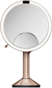 SimpleHuman ST3034 Sensor Mirror Trio szenzoros sminktükör 3 féle nagyítással