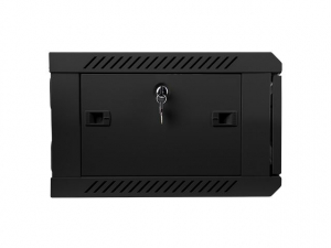Lanberg 4U 19" fali rack szekrény 600x450mm fekete (WF01-6404-10B)