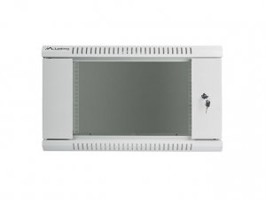 Lanberg 6U 19" fali rack szekrény 600x450mm szürke (WF01-6406-10S)