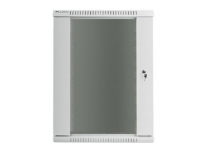 Lanberg 18U 19" fali rack szekr&eacute;ny 600x450mm sz&uuml;rke (WF01-6418-10S)