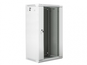 Lanberg 22U 19" fali rack szekr&eacute;ny 600x450mm sz&uuml;rke (WF01-6422-10S)