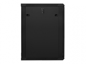 Lanberg 18U 19" fali rack szekr&eacute;ny 600x600mm fekete (WF01-6618-10B)