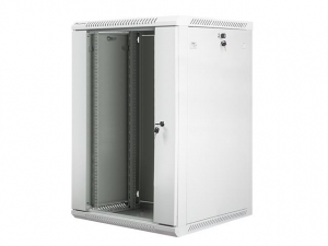 Lanberg 18U 19" fali rack szekr&eacute;ny 600x600mm sz&uuml;rke (WF01-6618-10S)