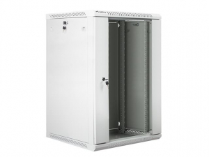 Lanberg 18U 19" fali rack szekr&eacute;ny 600x600mm sz&uuml;rke (WF01-6618-10S)