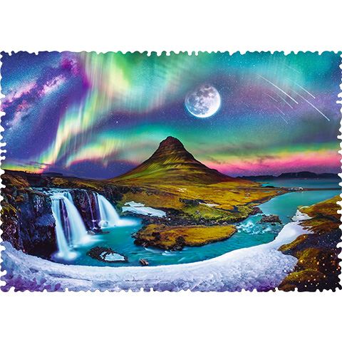 Trefl Sarki fény Izlandon 600db-os puzzle (11114)