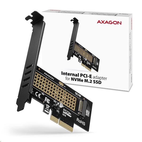 Axagon PCIE NVME M.2 SSD adapter (PCEM2-N)