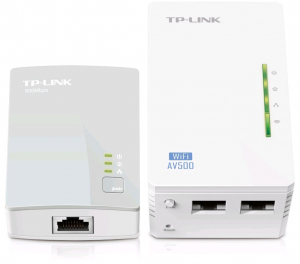 TP-Link TL-WPA4220KIT AV500 WiFi Powerline Extender Starter Kit