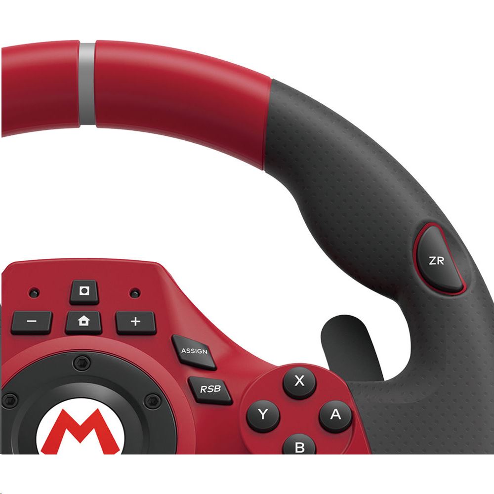 Hori Mario Kart Racing Wheel Pro Deluxe kormány fekete-piros (NSW-228U / NSP285)