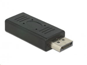 Delock Displayport adapter 1.2-es csatlakozódugóval > Displayport csatlakozóhüvellyel, portkímélővel (65691)