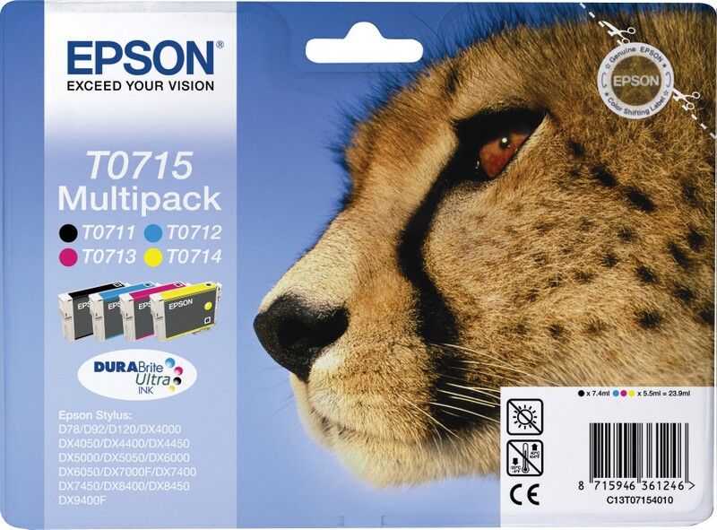 Epson C13T07154010 Multipack patron