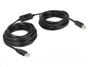 Delock USB 2.0 A típusú csatlakozó > USB 2.0 B típusú csatlakozó  11 m kábel (82915)