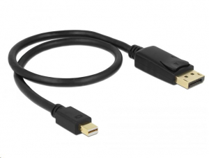 Delock Mini Displayport 1.2 csatlakozó > Displayport csatlakozó 4K 60 Hz 0,5 m kábel (83984)