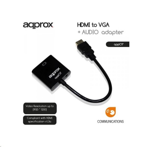 APPROX HDMI -> VGA + AUDIO adapter (APPC17)