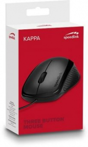 Speedlink KAPPA optikai egér fekete (SL-610011-BK)