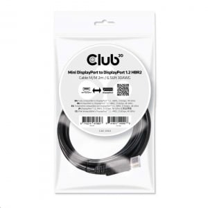 CLUB3D Mini Displayport - Displayport 2m kábel (CAC-2163)