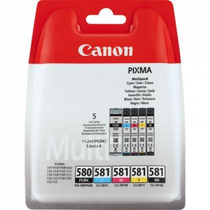 Canon PGI-580BK/CLI-581 BK/C/M/Y patron multipack  (2078C005 / 2078C007)