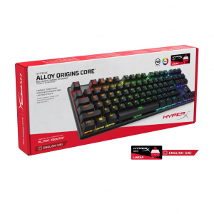 HyperX Alloy Origins Core Mechanical Gaming US billentyűzet (HX-KB7RDX-US / 4P5P3AA#ABA)