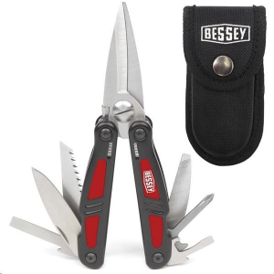 BESSEY Multifunkciós olló és szerszámkészlet, tokkal, 175 mm (DBST)