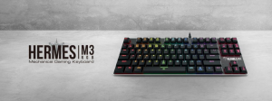 Gamdias Hermes M3 Gamer billentyűzet (Brown Switch)
