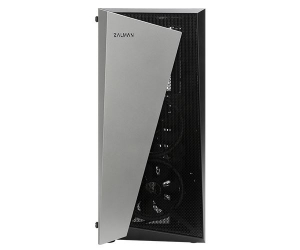 Zalman S4 PLUS táp nélküli ablakos ház fekete