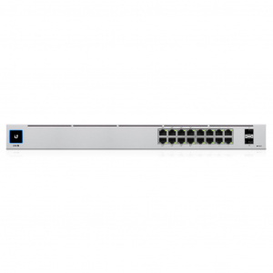 Ubiquiti USW-16-POE Gigabit UniFi Gen 2 Switch szürke