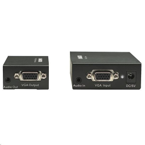 Manhattan Cat5 VGA Video extender +audio (177344)