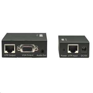 Manhattan Cat5 VGA Video extender +audio (177344)