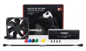 Noctua NF-A9 PWM chromax.black.swap hűtő ventilátor 90mm