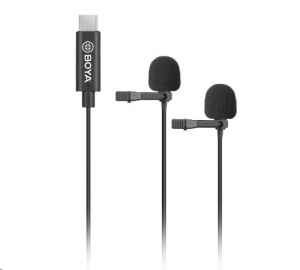 Boya Audio BY-M3D Dual Lavalier mikrofon (Android) (327359)