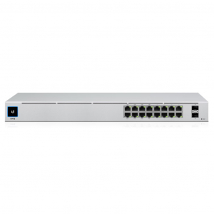 Ubiquiti USW-16-POE Gigabit UniFi Gen 2 Switch szürke