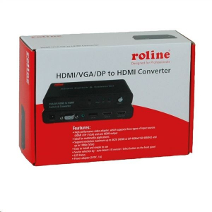 Roline HDMI/VGA/DP - HDMI adapter  (14.01.3568-5)