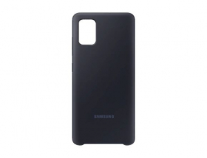 Samsung Galaxy A51 szilikon tok fekete (EF-PA515TBEGEU)