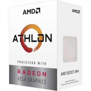 AMD Athlon 3000G 3,6GHz AM4 dobozos (YD3000C6FHBOX)