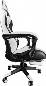 Raidmax gaming szék fekete-fehér (DK709WT)
