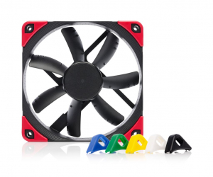 Noctua NF-S12A PWM chromax.black.swap hűtő ventilátor 12cm