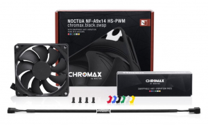 Noctua NF-A9x14 HS-PWM chromax.black.swap hűtő ventilátor 9cm