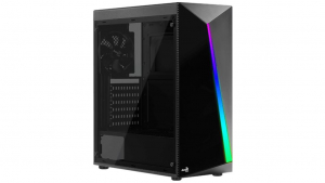 Aerocool Shard Tempered Glass táp nélküli ablakos ház fekete (ACCM-PV14013.11)