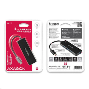 Axagon HUE-G1C SuperSpeed USB SLIM HUB