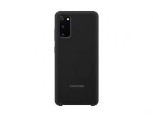 Samsung Galaxy S20 szilikontok fekete (EF-PG980TBEGEU)