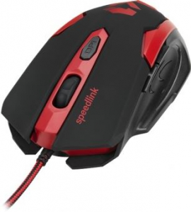 Speedlink XITO Gaming egér fekete-piros (SL-680009-BKRD)
