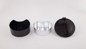 TOO STC-2-BLACK szenzoros szemetes 2 literes fekete-arany