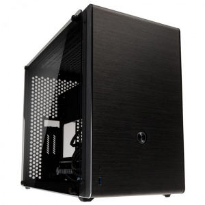 Raijintek OPHION M EVO TGS táp nélküli ablakos MINI ITX ház fekete (0R20B00135)