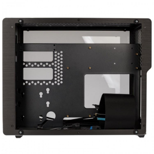 Raijintek OPHION M EVO TGS táp nélküli ablakos MINI ITX ház fekete (0R20B00135)