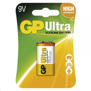 GP 9V Ultra Alkáli elem (1db/blister)  (B1951)