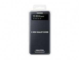 Samsung Galaxy S10 Lite S View Wallet tok fekete (EF-EG770PBEGEU)